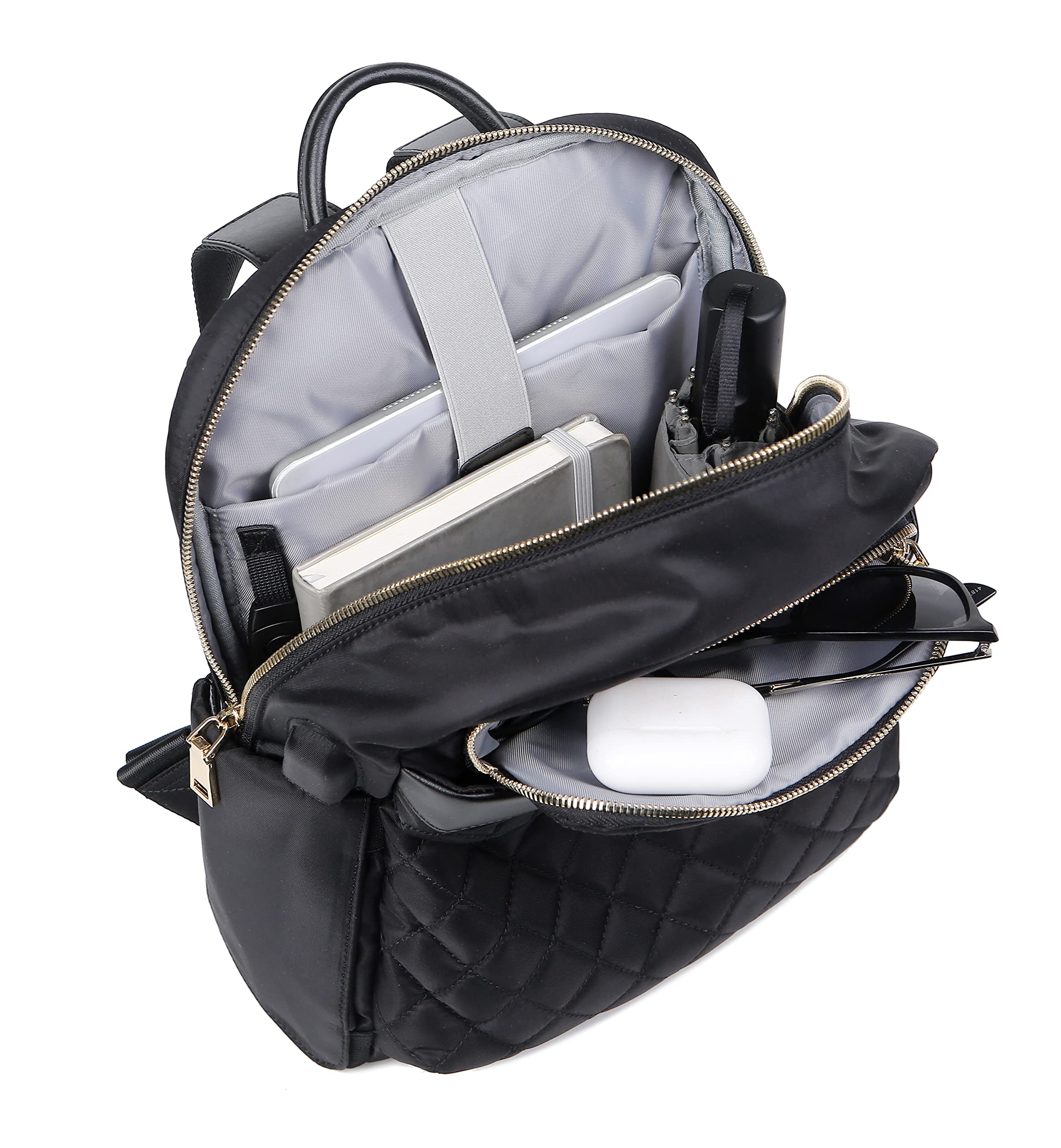 Nordace Ellie Mini Backpack for Women - USB Charging, Water Resistant - Perfect for Travel & Daily Use