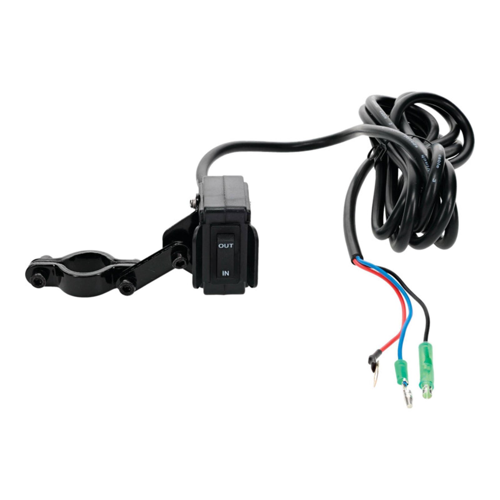 All Balls Racing Winch Handle Bar Switch - Universal ATV/UTV Handlebar Control Switch for Winches, Lights & Accessories - Perfect for Off-Roading, Hunting & Utility Vehicles