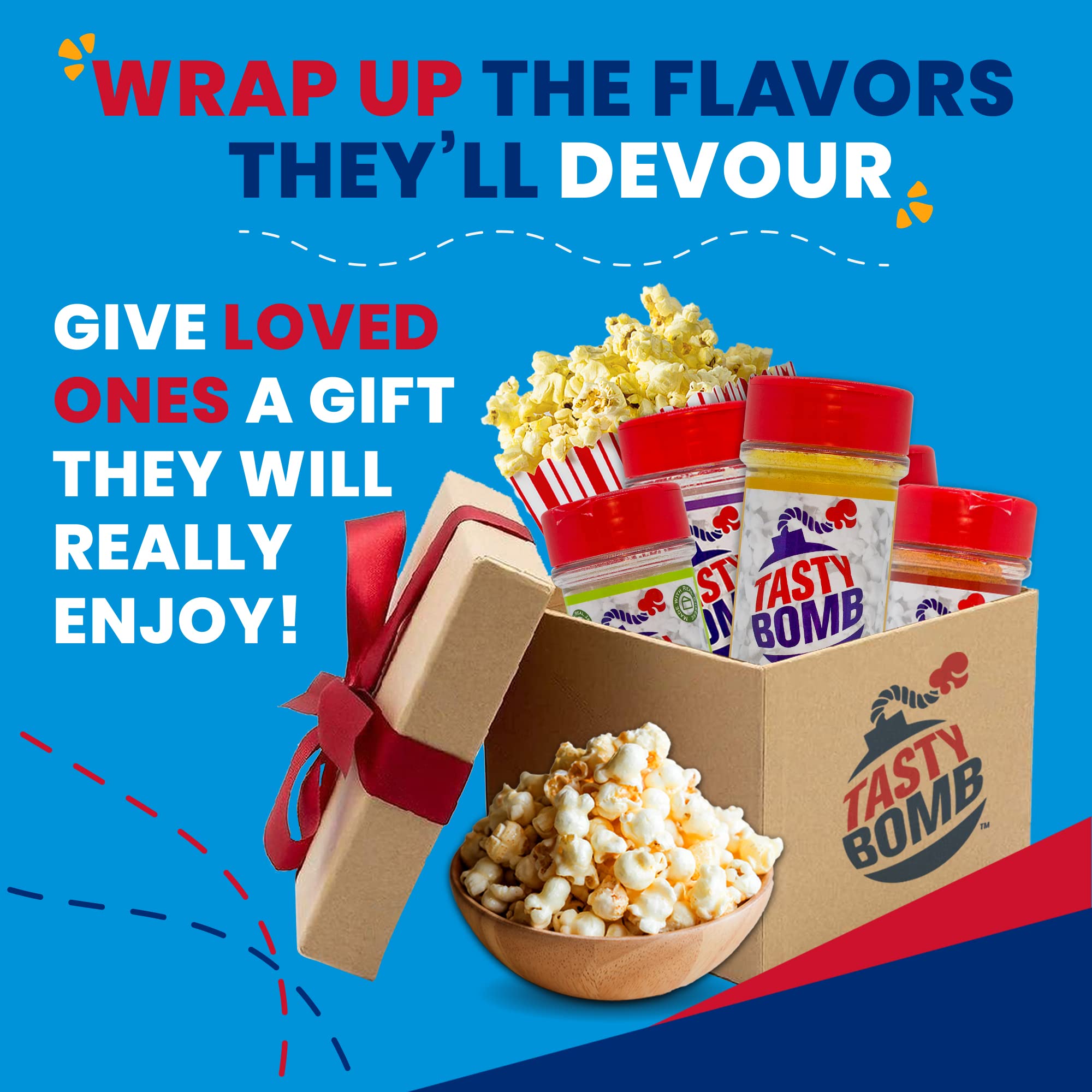 Keto Friendly & Gluten Free Popcorn Seasoning Variety Pack (9 Flavors) - Paleo Diet, No MSG, Non-GMO | Perfect for Movie Nights, Family Gatherings & Healthy Snacking