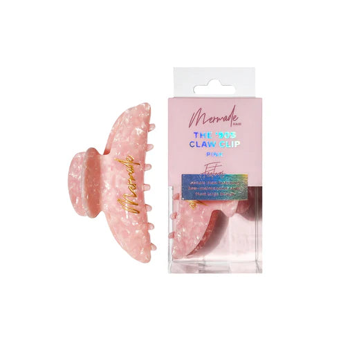 Pink Mermade Hair Claw Clip for Women - Large Hair Clips for Thick Hair, Non-Slip Hair Accessories for Ponytail, Bun & Updo Hairstyles - Perfect for Work, Gym, Beach & Everyday Use