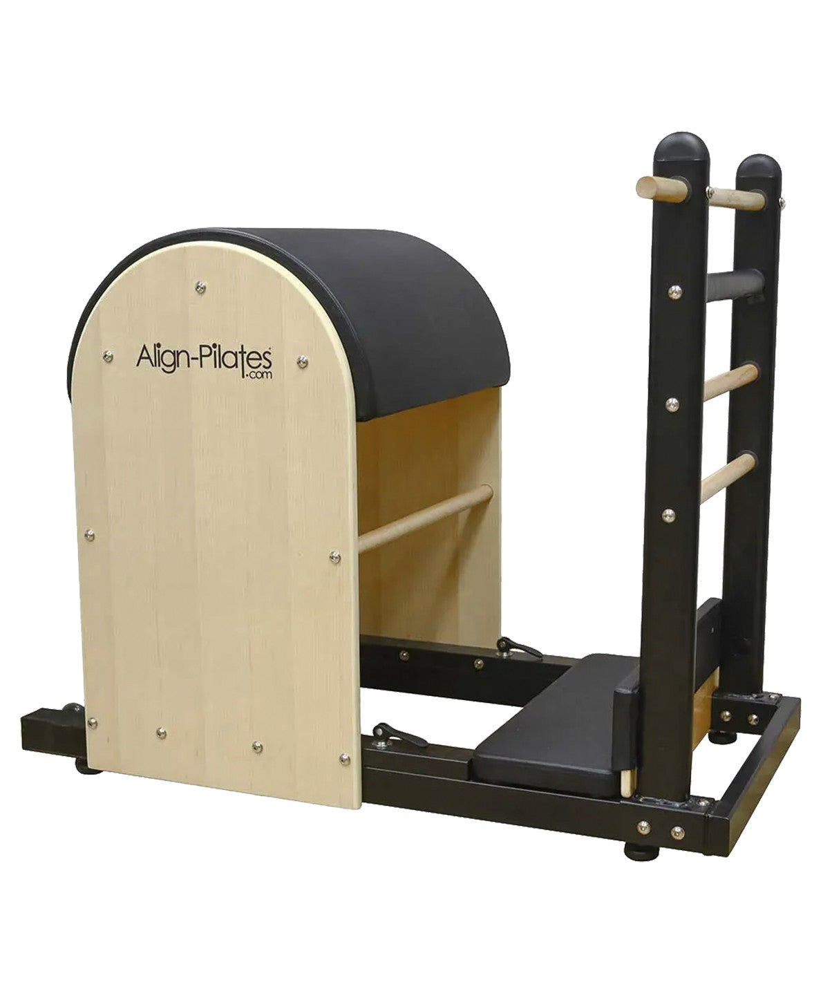 Adjustable Wooden Ladder Barrel for Home Gym, Yoga, and Pilates - Perfect for Stretching, Balance Training, and Physical Therapy Exercises