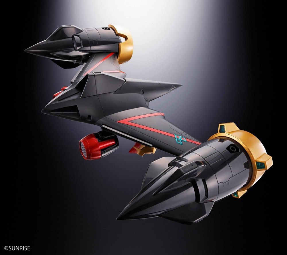 Bandai Soul of Chogokin GX-112 Repli GaiGar & Option Set - The King of Braves GaoGaiGar Final Action Figure Collectible Toy for Anime Fans | Perfect for Display, Collection, and Gifting
