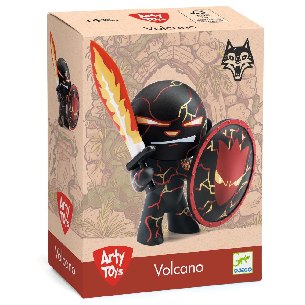 Best Djeco Arty Toys Volcano - Creative Art & Craft Kit for Kids - Perfect for Birthday Gifts & STEM Learning Activities