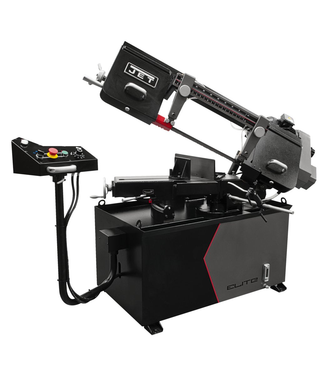 8 x 13 Variable Speed Mitering Bandsaw | EHB 8VSM | Professional Woodworking Tool for Precise Cuts in DIY Projects and Furniture Making