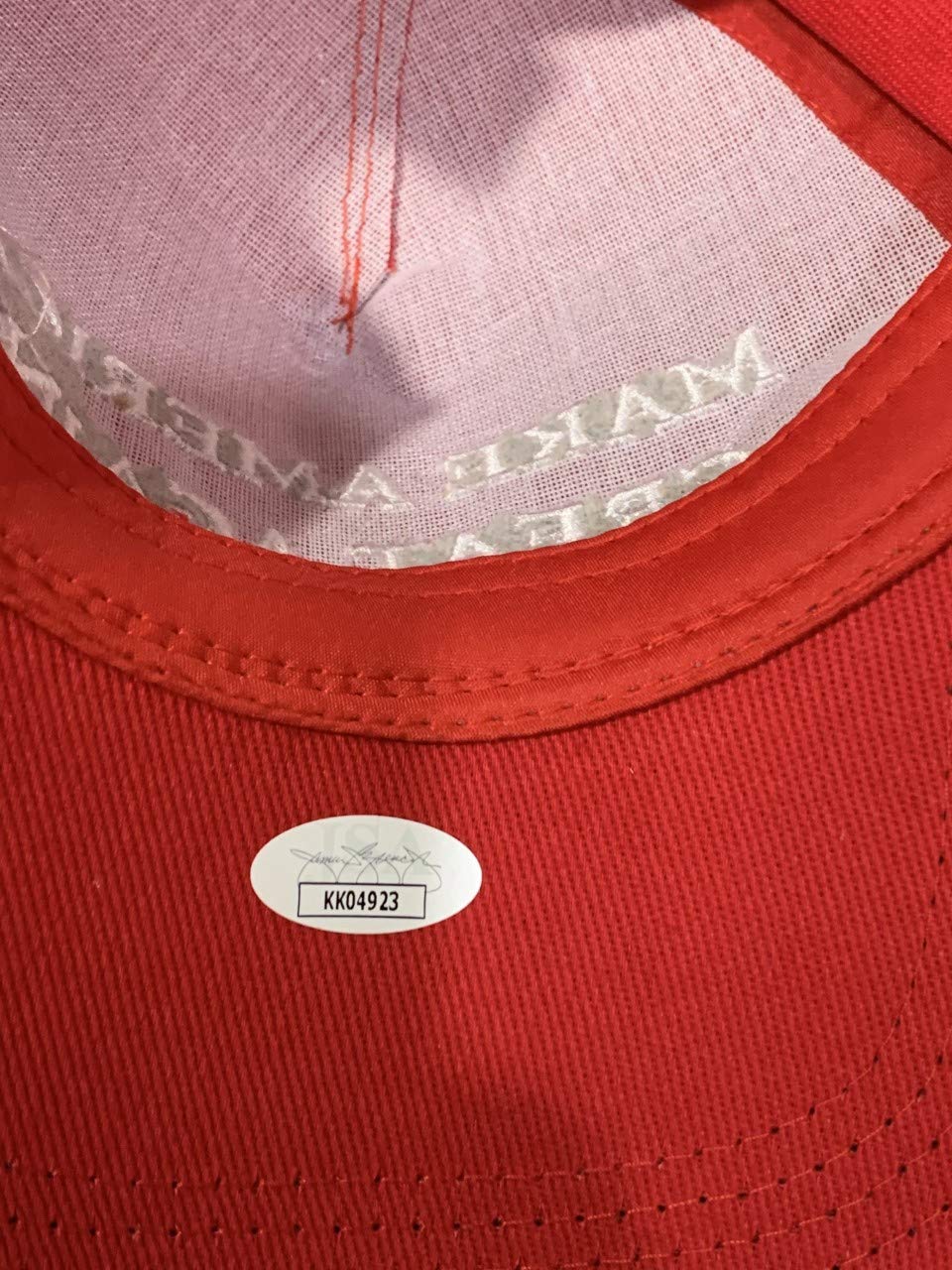 Authentic Mike Pence Signed MAGA Hat with JSA COA - Donald Trump Collectible for Political Memorabilia Fans - Perfect for Display, Gifts & Political Events