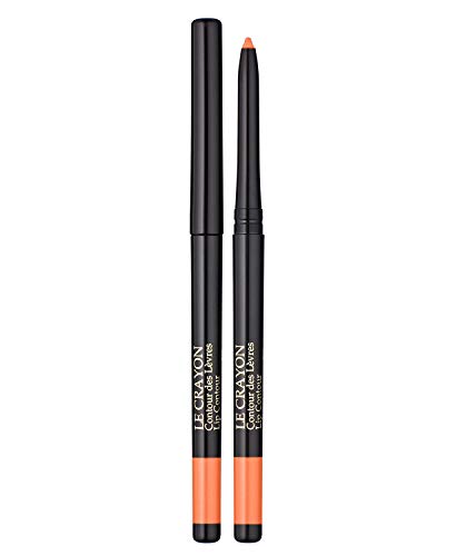 Lancome Le Crayon Contouring Lip Crayon - Coral Long Lasting Lipstick for Women | Perfect for Everyday Wear, Date Night & Special Occasions