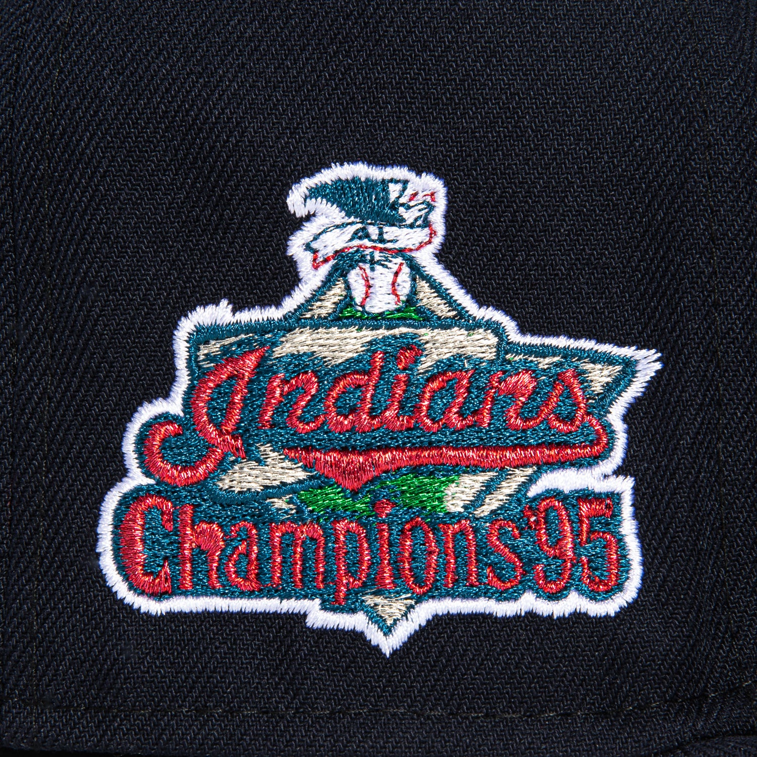 New Era 59Fifty Cleveland Guardians MLB American League Champions Patch Snapback Hat - Navy Blue Baseball Cap for Fans & Streetwear Fashion
