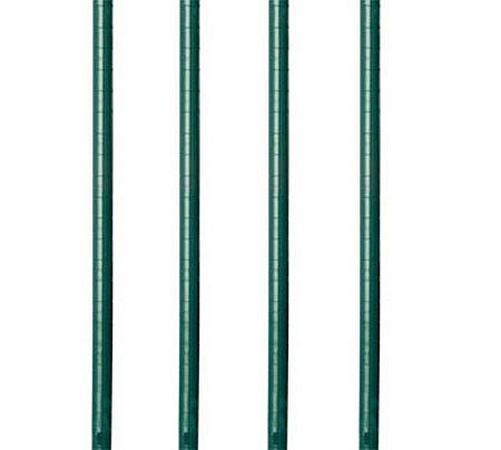 Omega 4 Pack of 63 High Freezer Poles - Premium Freezer Organization for Meat, Seafood & Frozen Foods - Perfect for Commercial Kitchens, Restaurants & Home Freezers