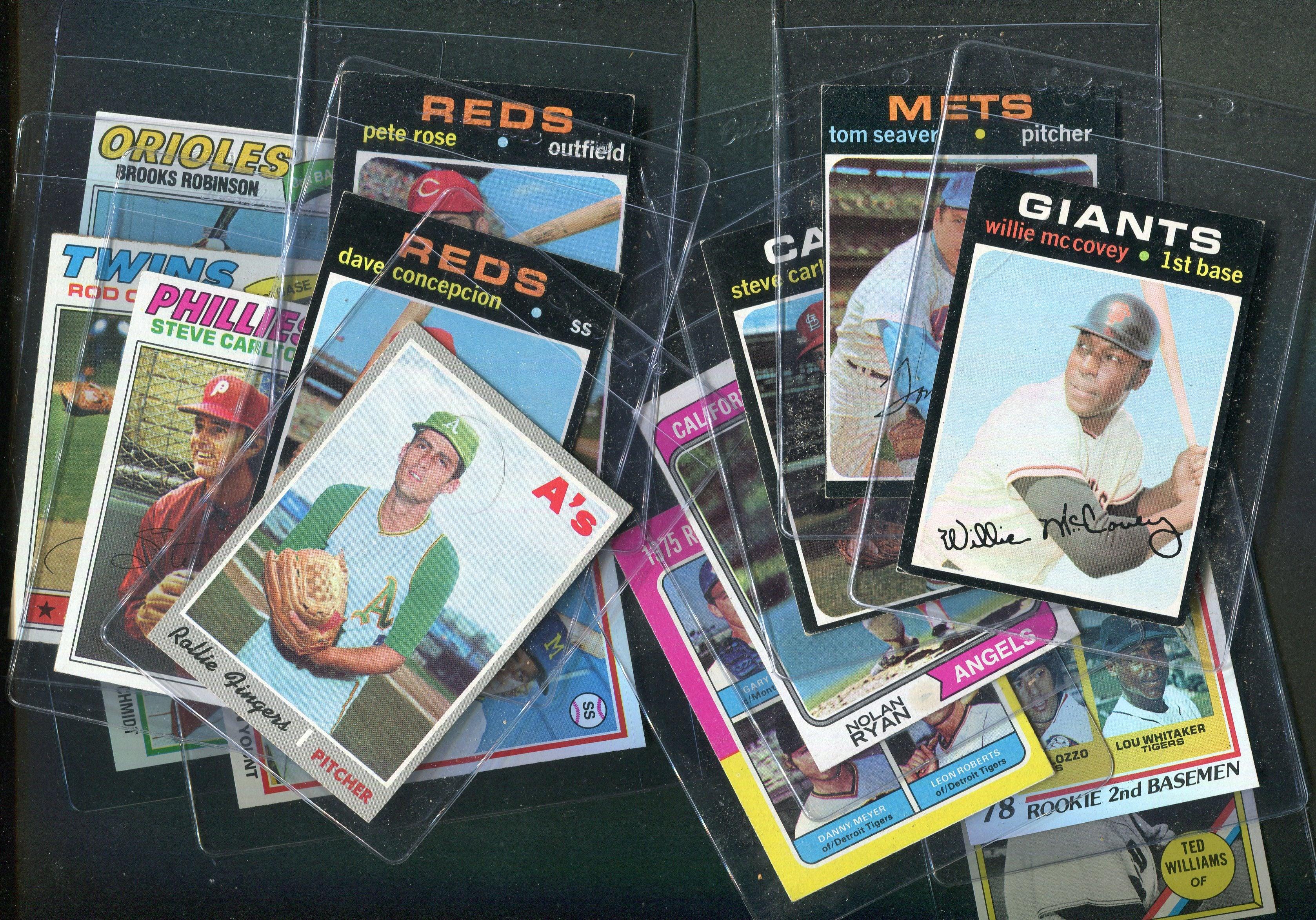 Vintage 1970s Baseball Cards Mystery Pack - Decades Series Collectible for Sports Fans & Gift Ideas