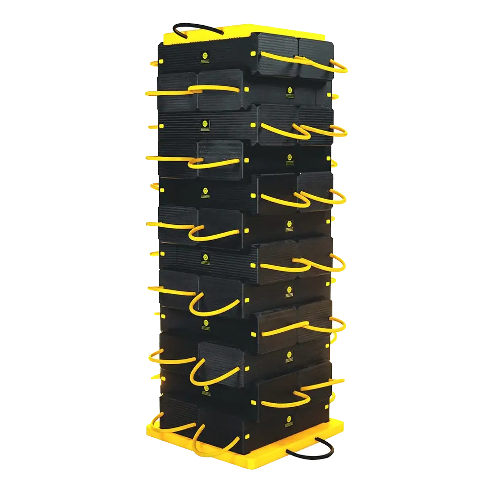 ESCO 26-Piece Cribbing Kit with Stability Plates - 63