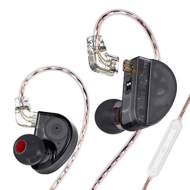 CVJ Konoka Triple Hybrid HiFi In-Ear Earphones - 1 Vibrating Driver + 1 DD + 1 BA with 4 Acoustic Modes for Audiophiles | Perfect for Music, Gaming & Travel