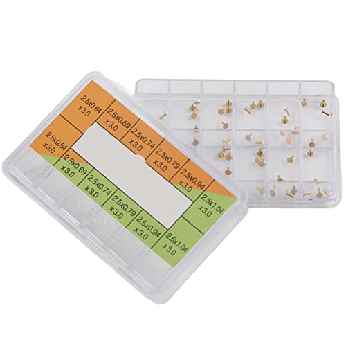 6X20 pcs Professional Watch Repair Tools Kit with Stem Extender & Crowns - Complete Watch Maintenance & Replacement Accessories Set for DIY Watchmakers, Jewelers & Hobbyists (Perfect for Watch Battery Replacement, Band Adjustment & Movement Repair)