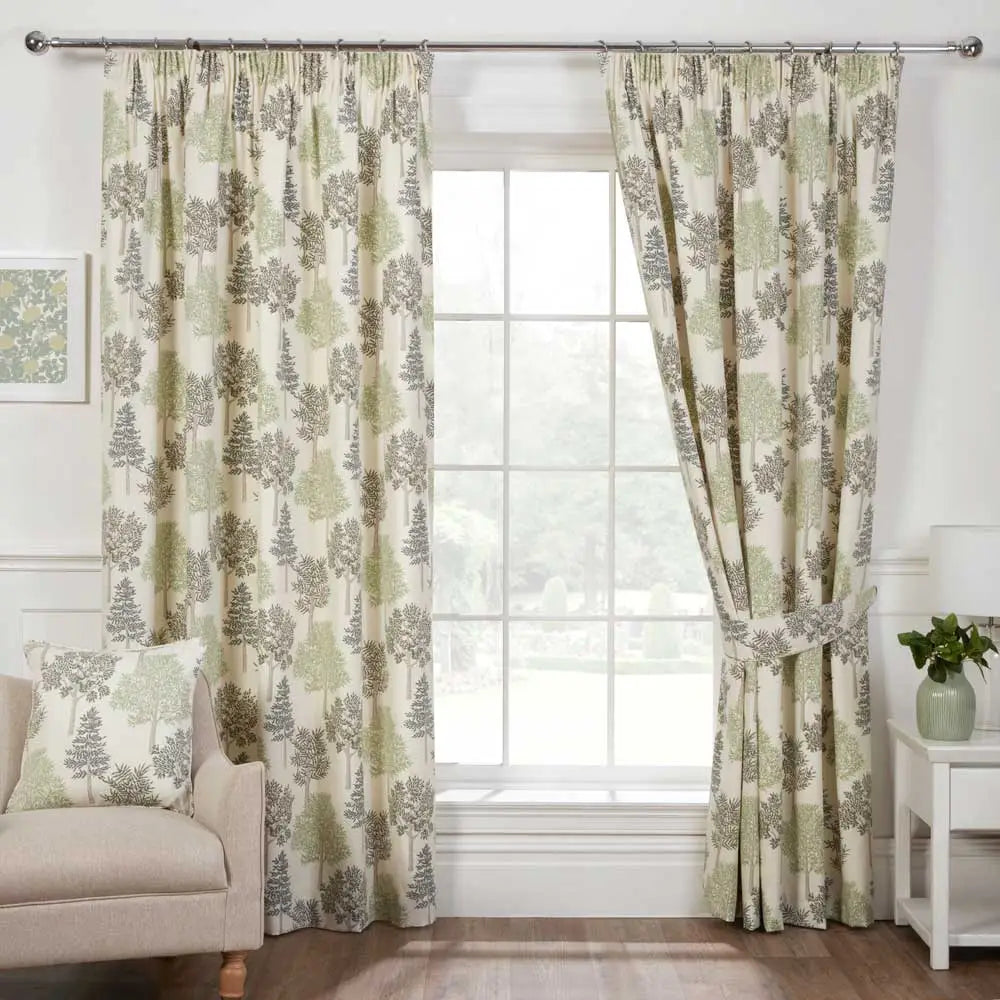 Sundour Coppice Pencil Pleat Curtains - Blackout Window Drapes for Living Room & Bedroom - Thermal Insulated Home Decor with Noise Reduction