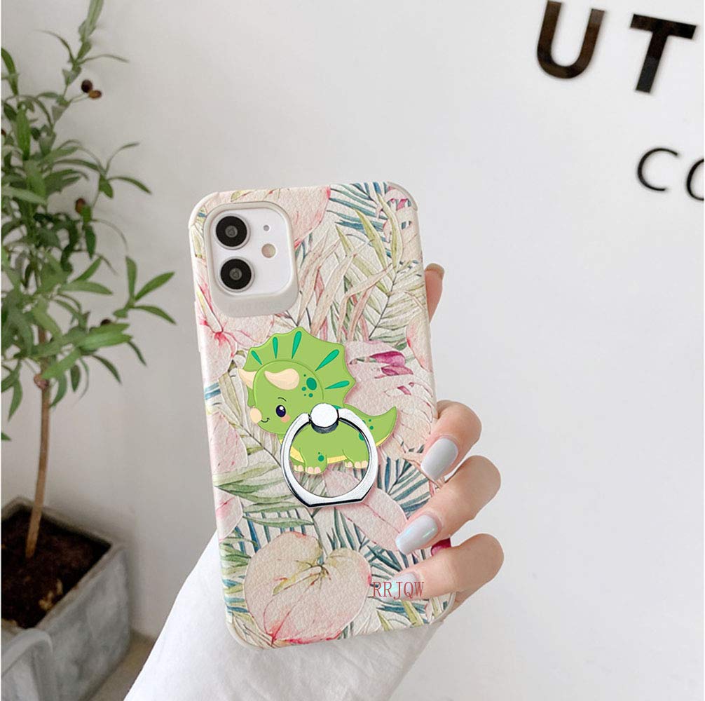 Dinosaur Phone Ring Holder Stand - 360° Rotating Finger Grip for Smartphones & Tablets, 2 Pack - Perfect for Home, Office, and Travel Use