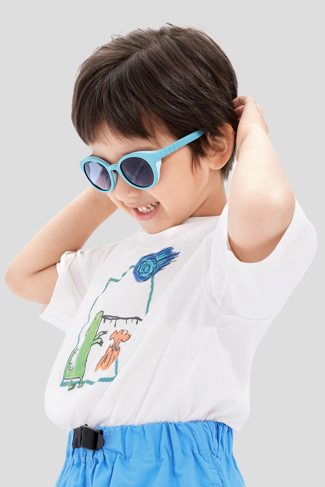 UV400 Kids Protective Sunglasses - Polarized & Shatterproof for Outdoor Play, Beach, and Sports - Boys & Girls Ages 3-12