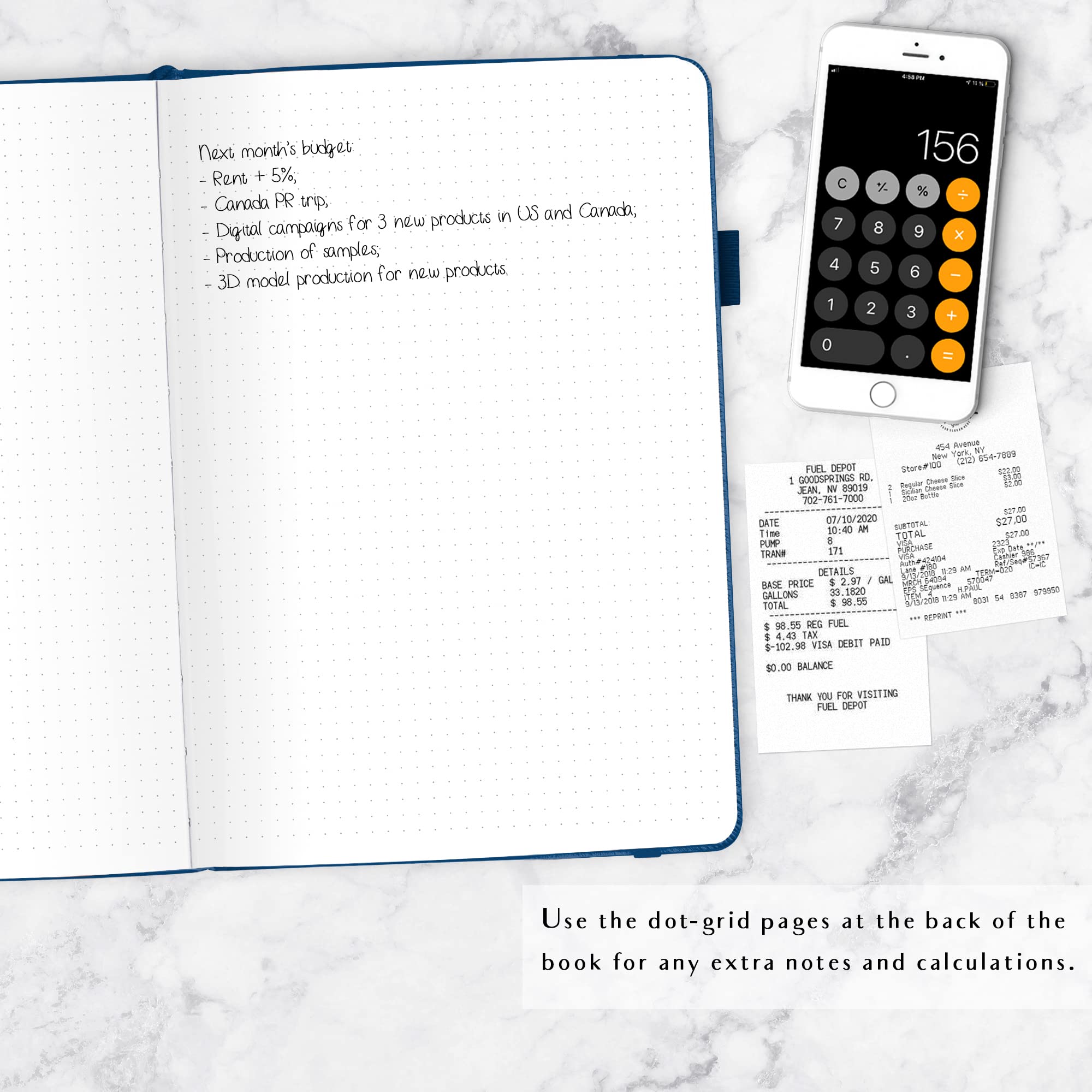 Small Business Accounting Ledger - Income & Expense Tracker Notebook for Bookkeeping (7x10