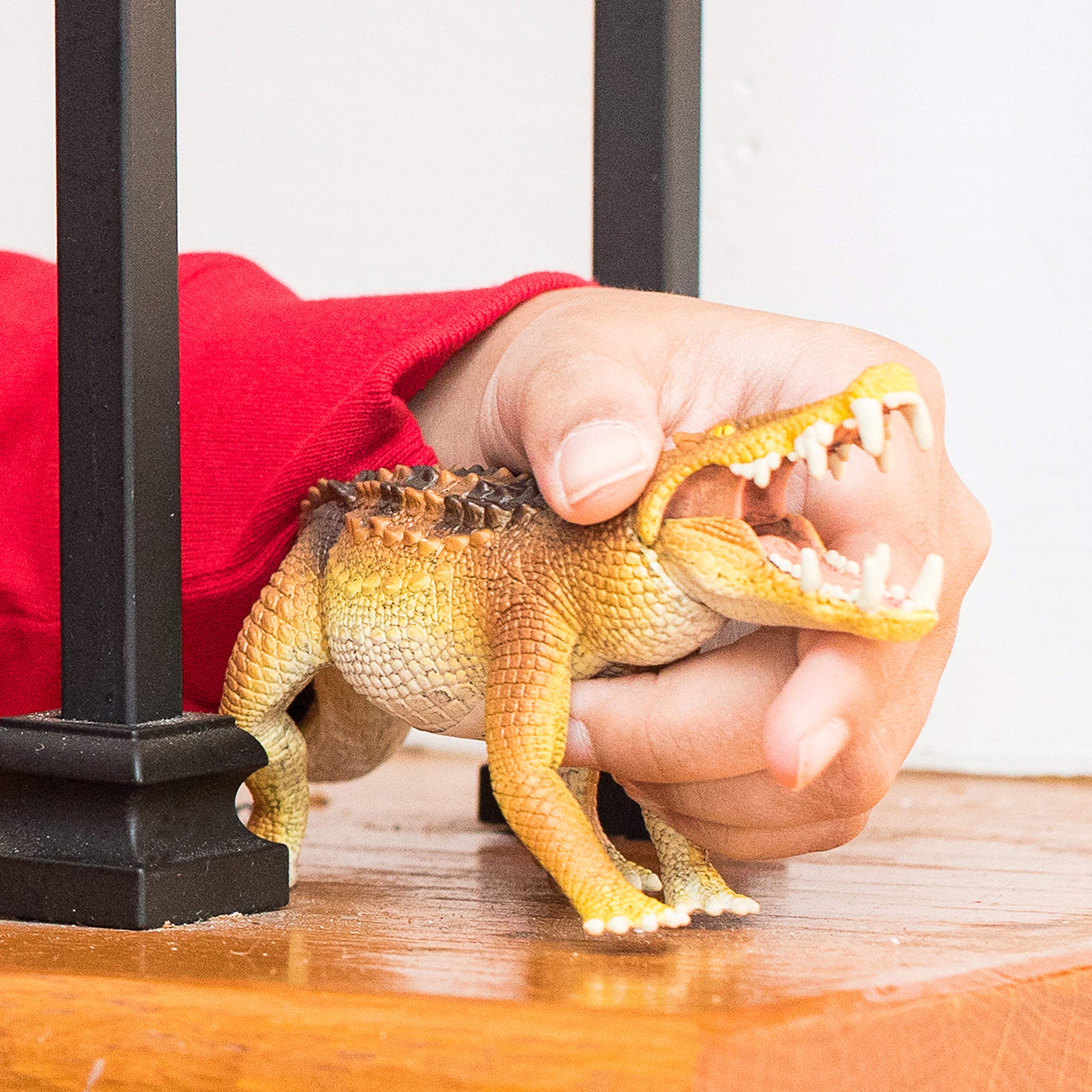 Schleich Kaprosuchus Dinosaur Toy - Large Realistic Prehistoric Animal Figure with Movable Jaw - Educational STEM Toy for Kids Ages 4+ - Perfect for Imaginative Play, Dino Collections & Classroom Learning