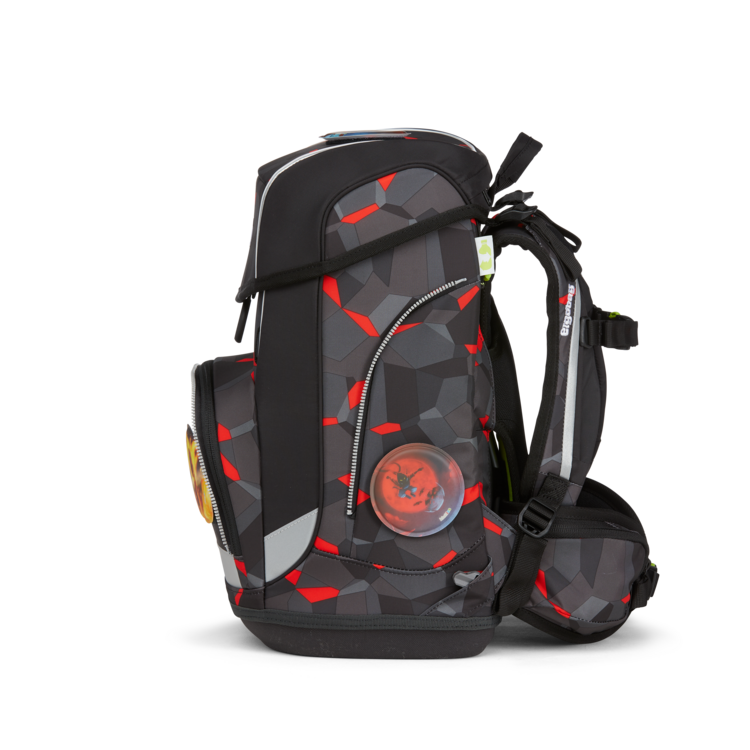 Ergobag SET Cubo 5-Piece School Backpack with Pencil Case - Lightweight Comfortable Kids Bookbag for Elementary Students - Perfect for School, Travel & Daily Use