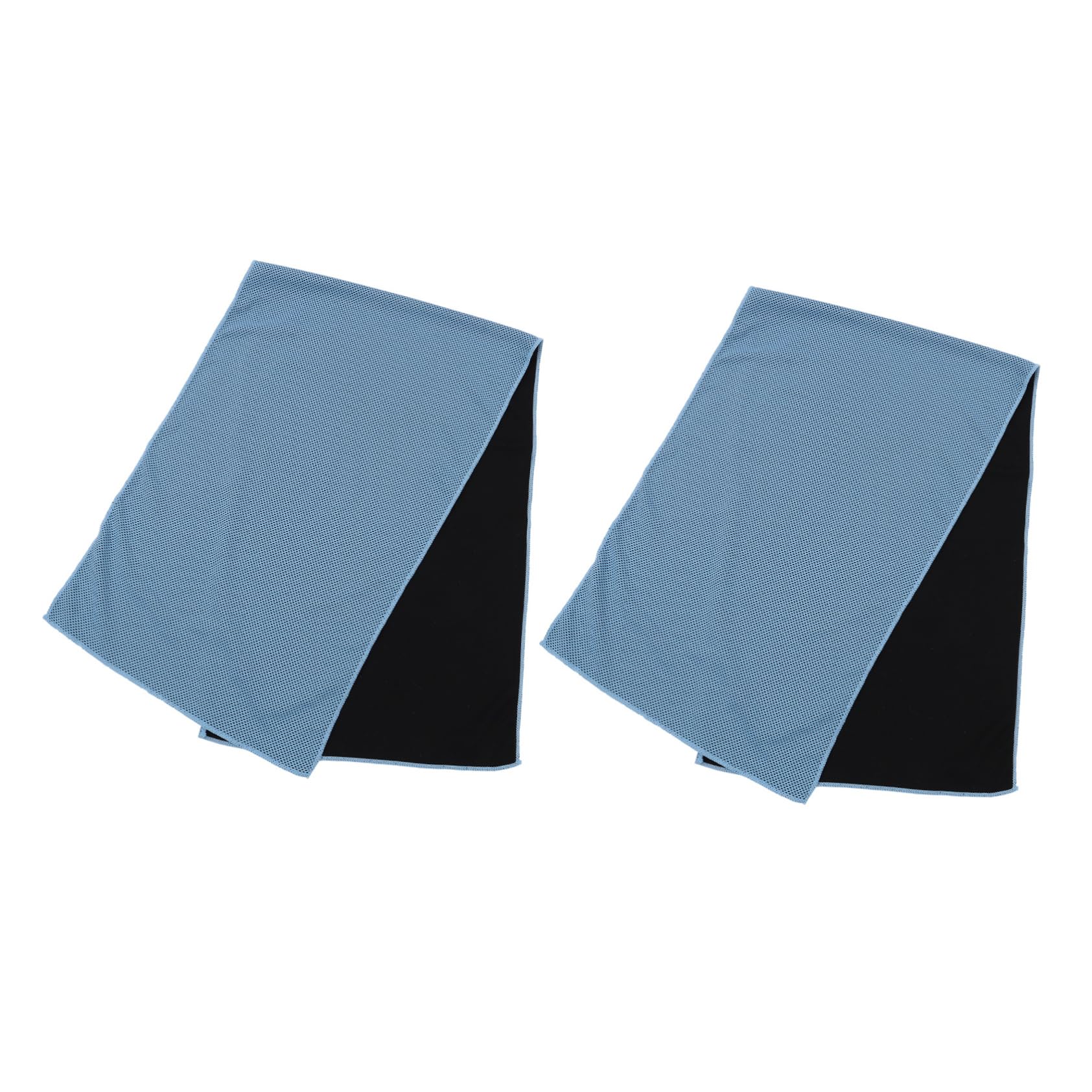CORHAD 2-Pack Cooling Towels for Gym, Sports & Outdoor Activities - Ice Cold Neck Towel for Running, Swimming, Yoga & Workouts - Quick Dry Fiber Towel for Hot Weather & Exercise