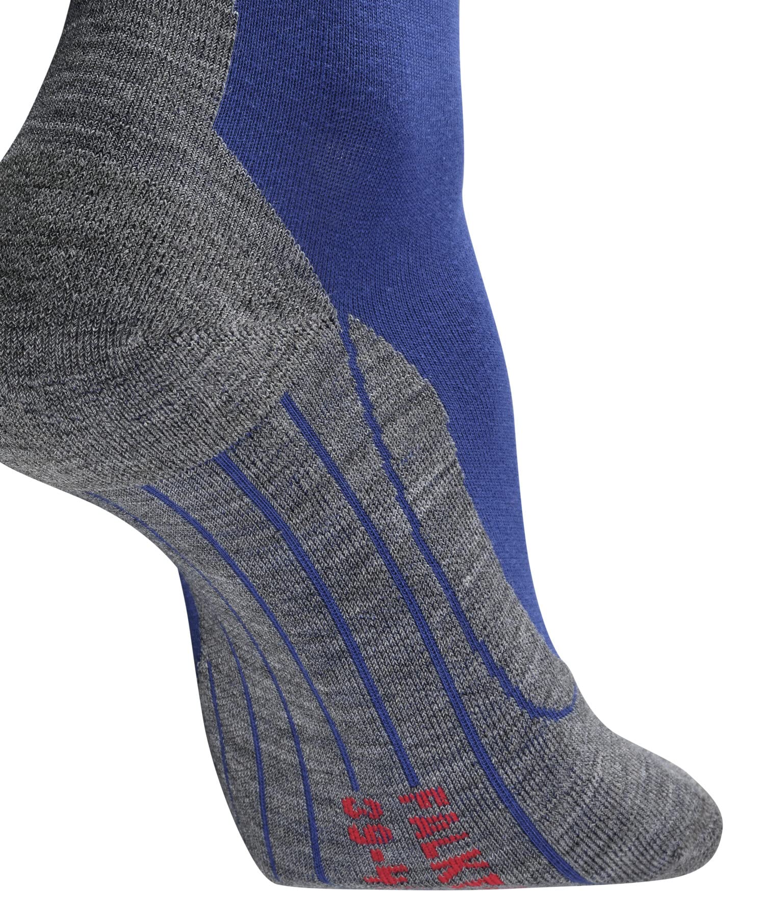 Falke Men's Running Socks 4-Pack - Breathable Athletic Socks for Jogging & Training - Blue - Small Size - Perfect for Marathon, Gym & Outdoor Sports