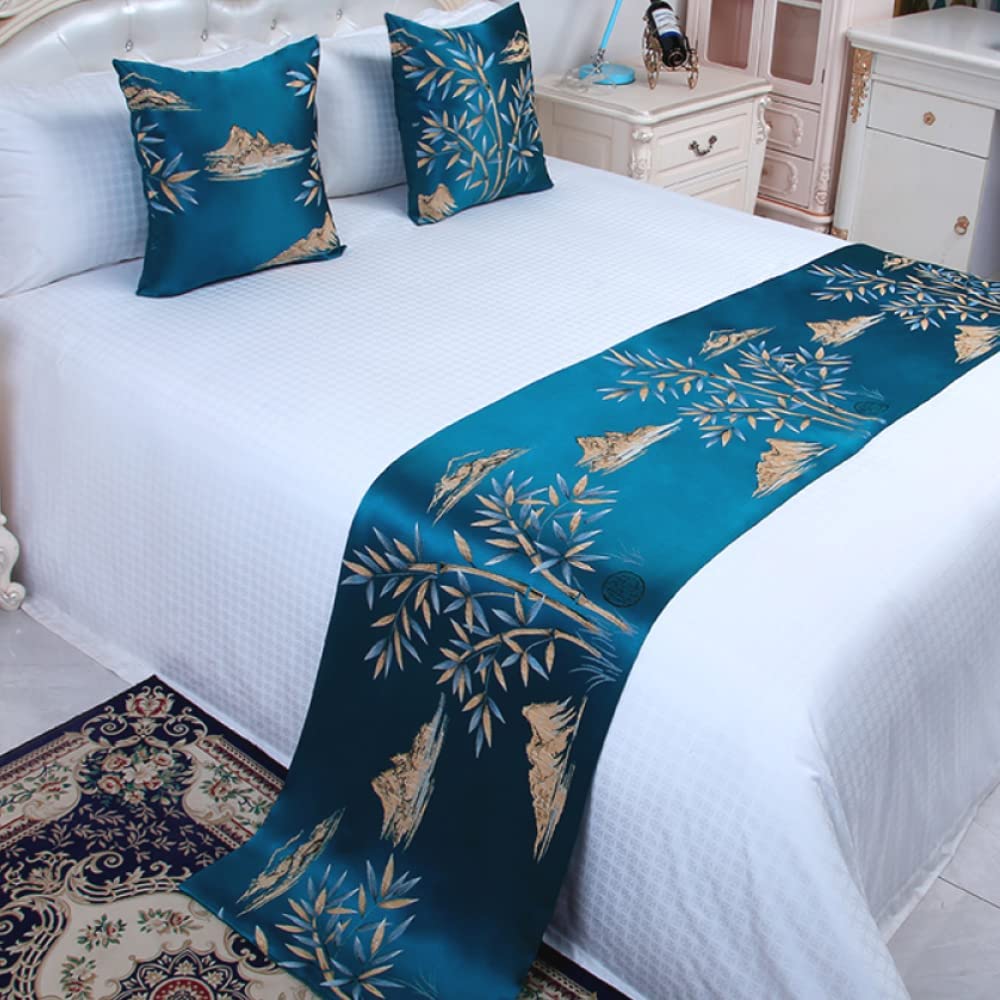 STANGK Luxury King Size Hotel Bed Runner – Modern Bed Throw for Foot of Bed | Fade-Resistant Bedspread Protector | Queen & Twin Size Bed Towel | Perfect for Bedroom Decor, Guest Rooms & Hotel Styling