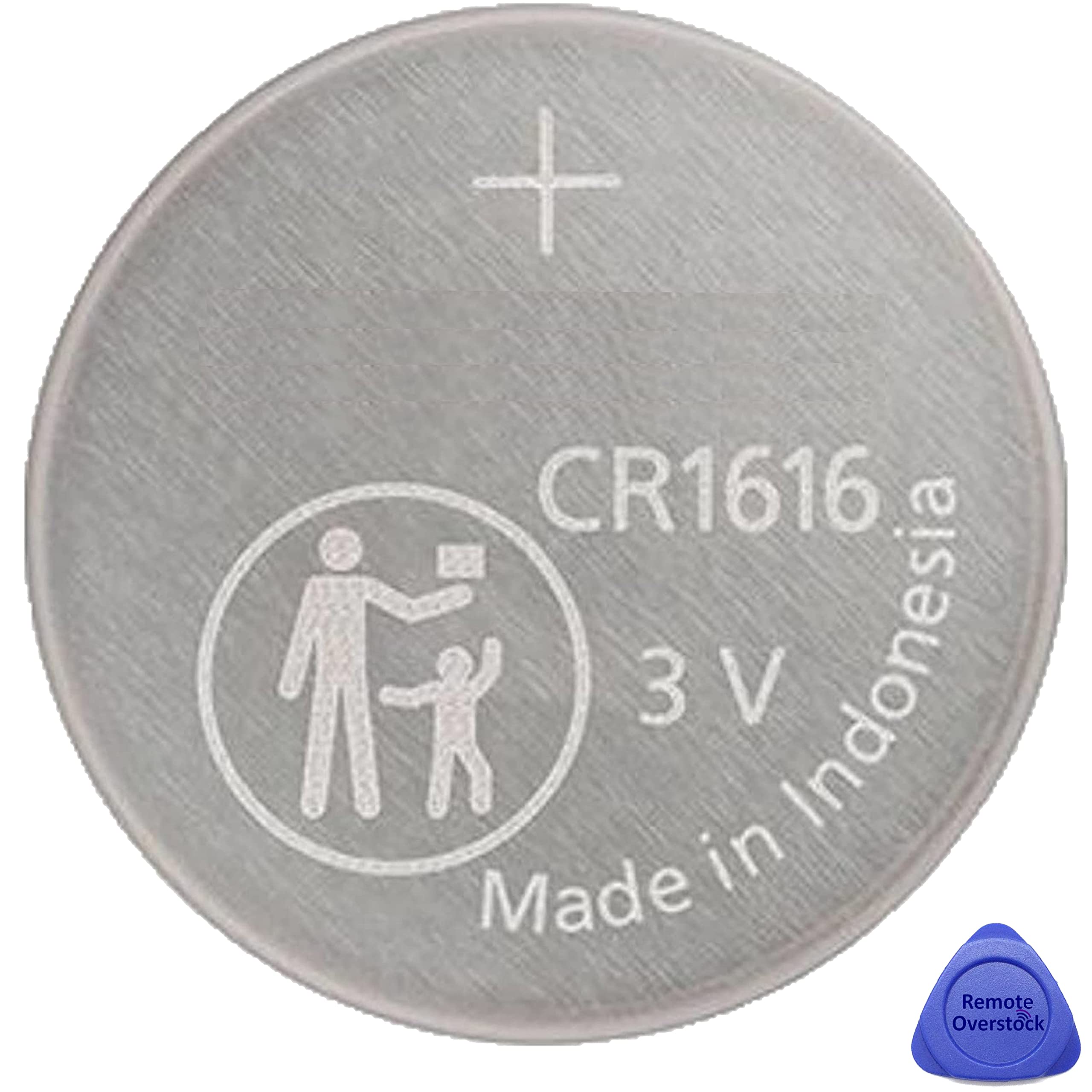 (2 Pack) OEM Replacement CR1616 1616 Remote Key Fob with Pry Tool - Compatible with Honda Acura Civic Accord CR-V Pilot Ridgeline Element TL TSX ZDX - Perfect for Keyless Entry Shell Case Cover Replacement & DIY Car Key Repair