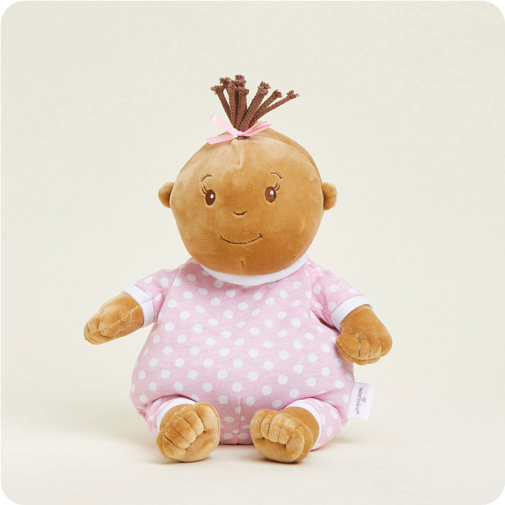 Cozy Baby Girl Warmies Plush Stuffed Animal - Soft & Snuggly for Toddlers & Infants - Perfect for Cuddling, Naptime & Comfort