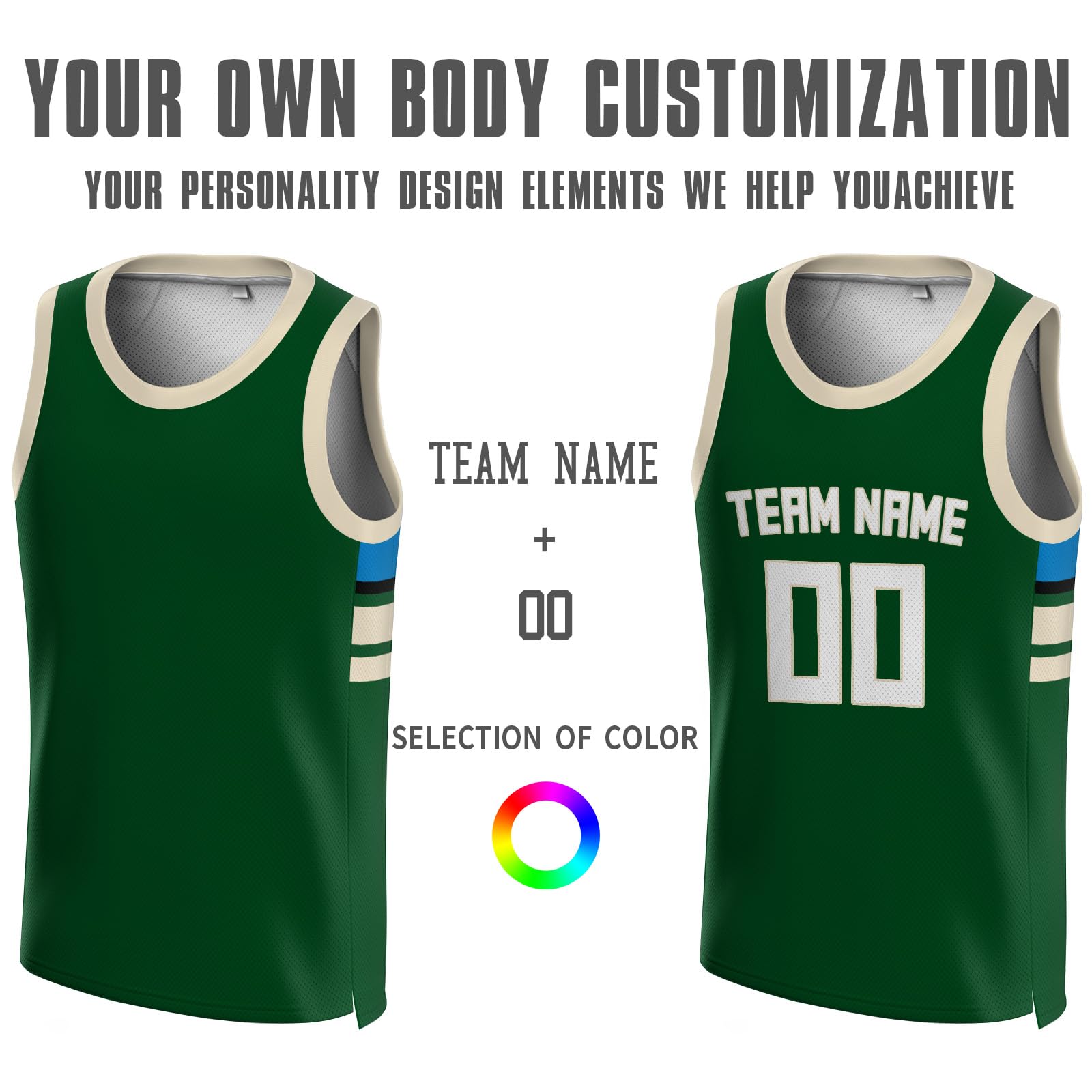 Custom Basketball Jerseys Personalized with Name & Number - Men's Women's Youth Kids Basketball Uniforms for Team Games, Practice & Fan Wear
