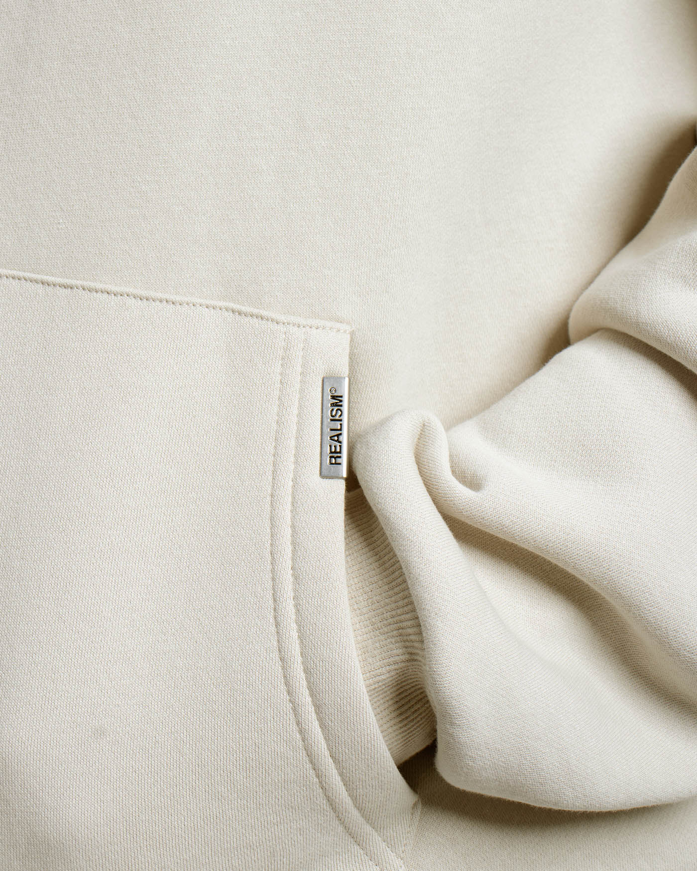 SSS Realism Guardian Hoodie - Wheat Color Pullover for Men & Women | Cozy Fleece Hooded Sweatshirt for Outdoor, Streetwear & Casual Wear