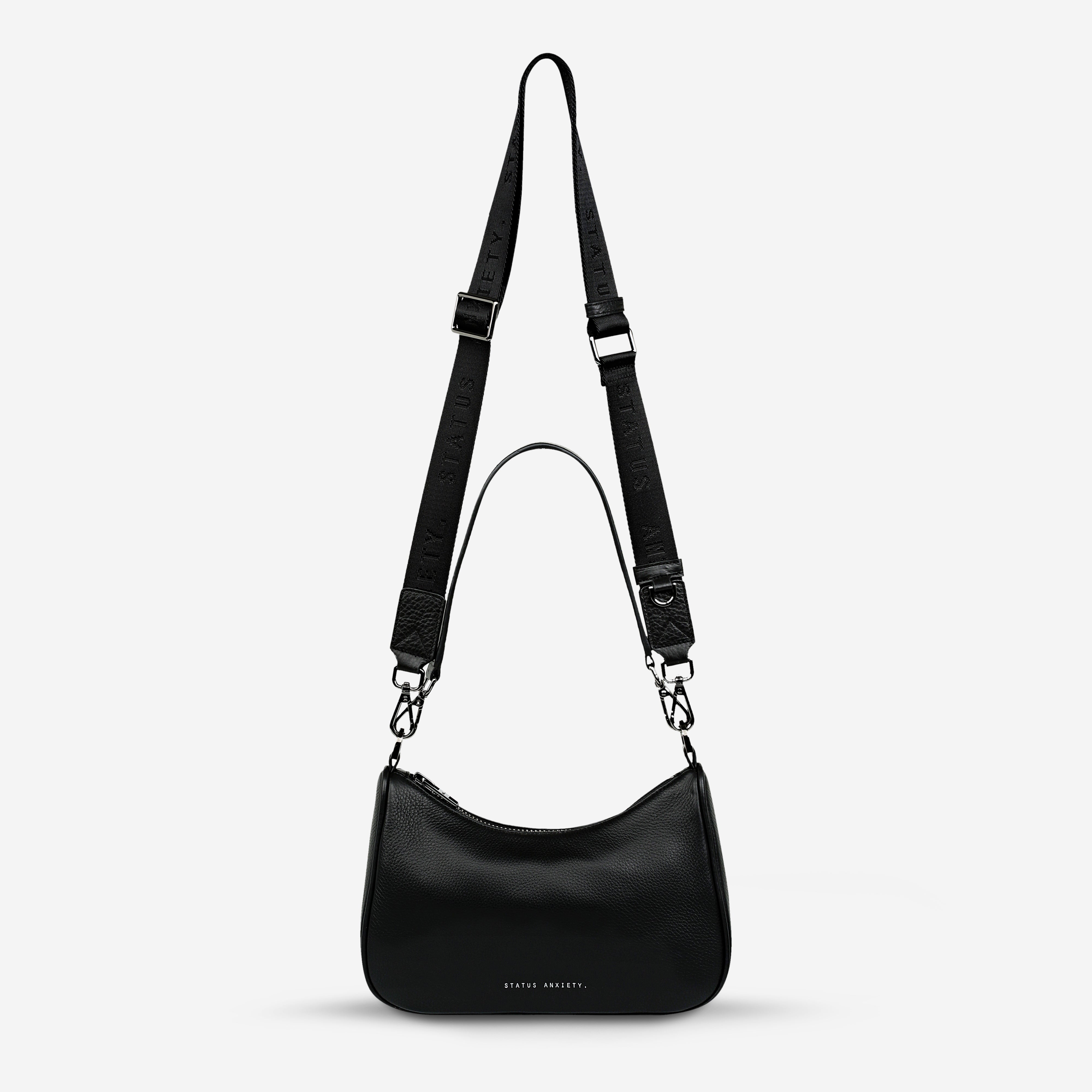 Look Both Ways Crossbody Bag - Stylish Black Shoulder Purse for Women | Perfect for Everyday Use, Travel & Shopping