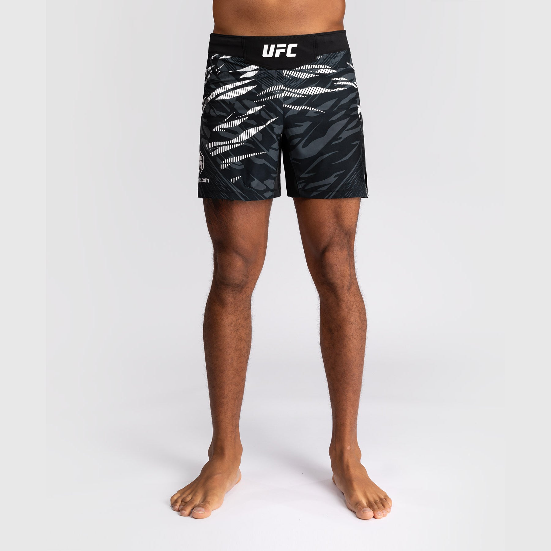 Venum UFC Fusion Personalized Authentic Fight Night Shorts for Men - MMA Training & Competition - Black Performance Fight Shorts for UFC Fans & Athletes