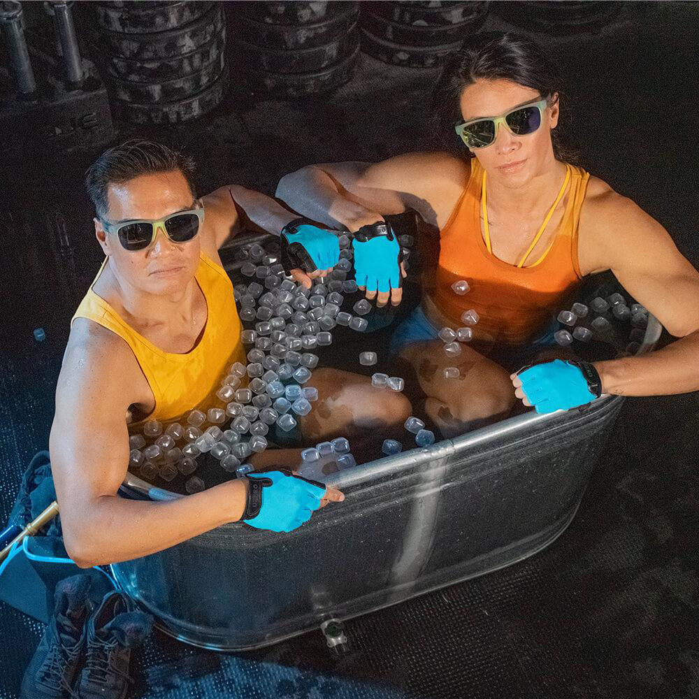 Cold Plunge Ice Bath Tub for Recovery & Therapy - Portable Ice Bathing with Wizards (BFG's) for Athletes, Gym, Post-Workout Muscle Recovery & Cryotherapy
