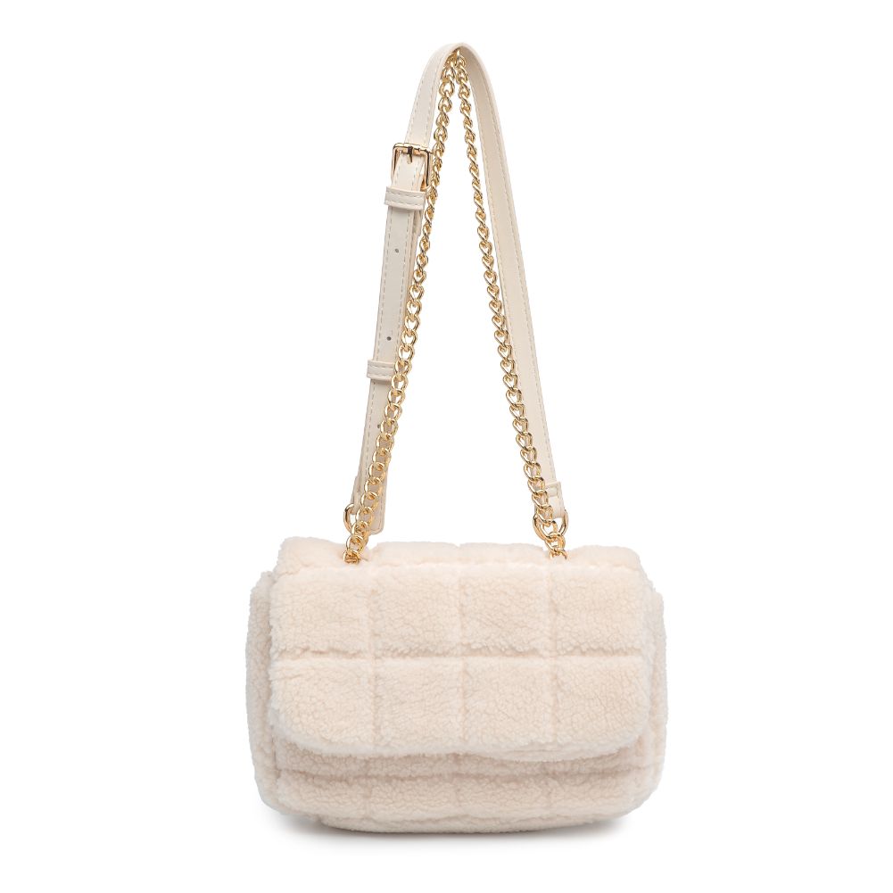 Ryeland Sherpa Crossbody Bag for Women - Soft Fleece Shoulder Purse with Adjustable Strap, Perfect for Travel, Shopping & Daily Use