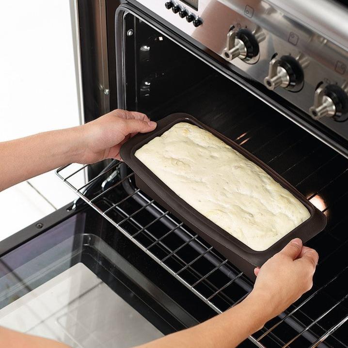 Non-Stick Silicone Loaf Cake Pan 25cm - Perfect for Baking Bread, Banana Bread & Pound Cake - Ideal for Home Bakers & Gift Giving