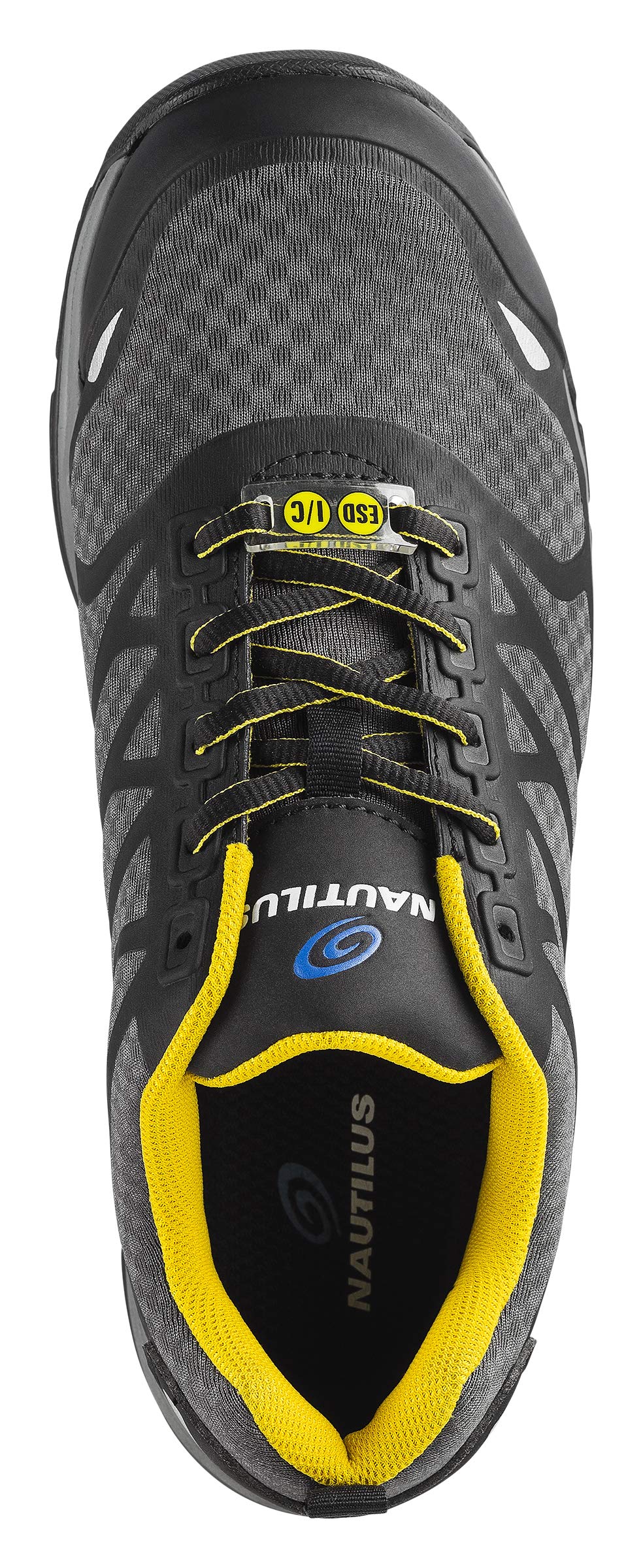 Nautilus Safety Footwear Men's Velocity Sneakers - Lightweight Slip Resistant Work Shoes for Construction, Warehouse & Industrial Use