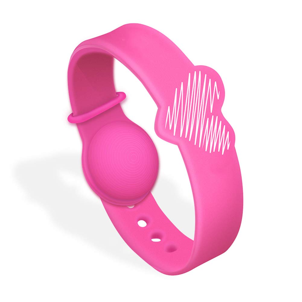 Prime Bands Pink Morning Sickness Relief Wristbands - Natural Drug-Free Acupressure Anti-Nausea Bands for Pregnancy, Motion & Travel Sickness - Comfortable Nausea Relief for Car, Boat & Airplane Travel