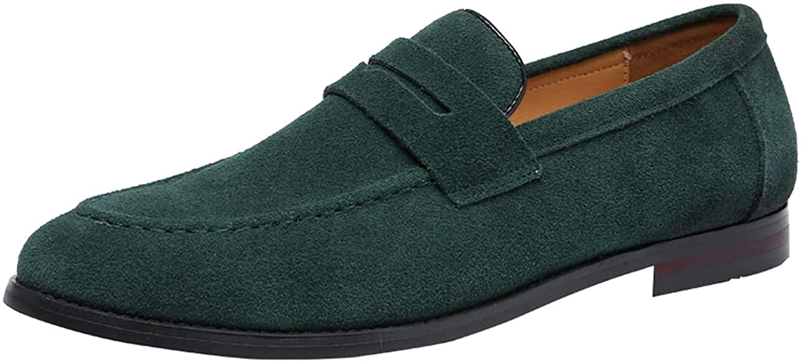 Samtiny Men's Formal Leather Shoes - Non-Slip Pointed Toe Dress Shoes for Business, Wedding & Office Wear - Comfortable Lightweight Oxfords for Professional Occasions