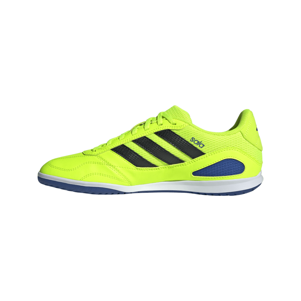 Adidas Super Sala Competition III Indoor Soccer Shoes for Men - Lucid Lemon/Core Black/Cloud White - Perfect for Futsal, Indoor Training & Competitive Play