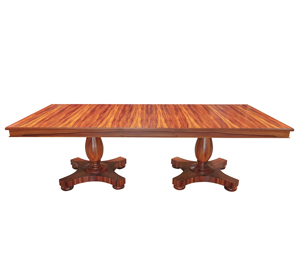 Manoa Solid Wood Dining Table - Modern Farmhouse Style for Kitchen & Dining Room - Perfect for Family Gatherings & Dinner Parties