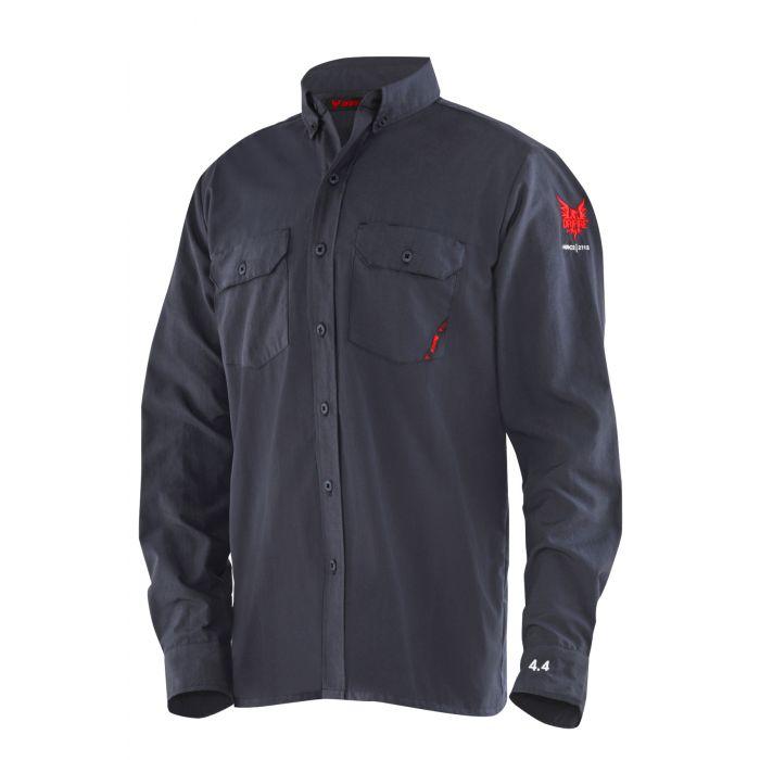 Drifire 4.4 FR Work Shirt - CAT 2 Flame Resistant Safety Shirt for Industrial Workers | Perfect for Construction, Oil & Gas, and Electrical Work Environments