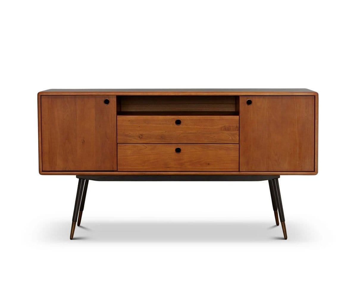 Stylish Lanson Sideboard Buffet Cabinet - Modern Wooden Storage Furniture for Dining Room, Living Room & Entryway