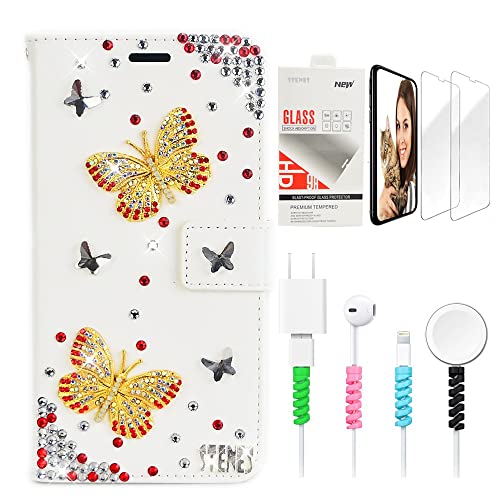 White, Crystal Butterfly