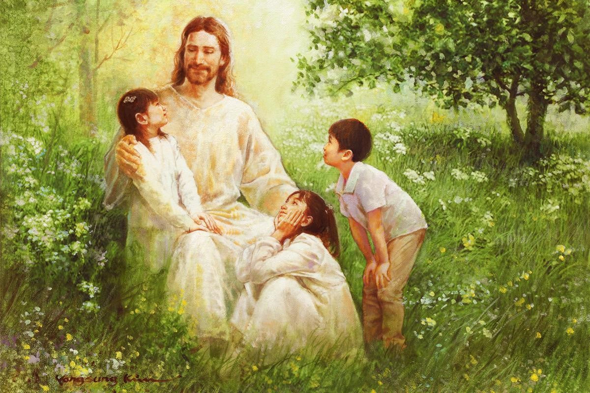 Come Unto Me Gallery Wrap Canvas - Religious Wall Art for Home Decor, Church & Office - Inspirational Christian Artwork for Living Room, Bedroom & Prayer Space