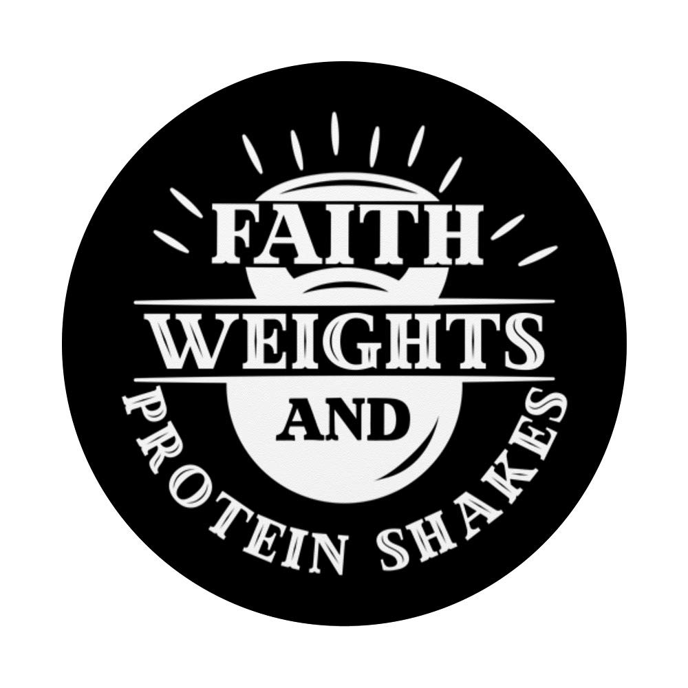 Christian Fitness Faith Weights - Premium Protein Shakes for Workout Recovery & Muscle Growth | Ideal for Home Gym, Church Fitness Groups & Faith-Based Athletes