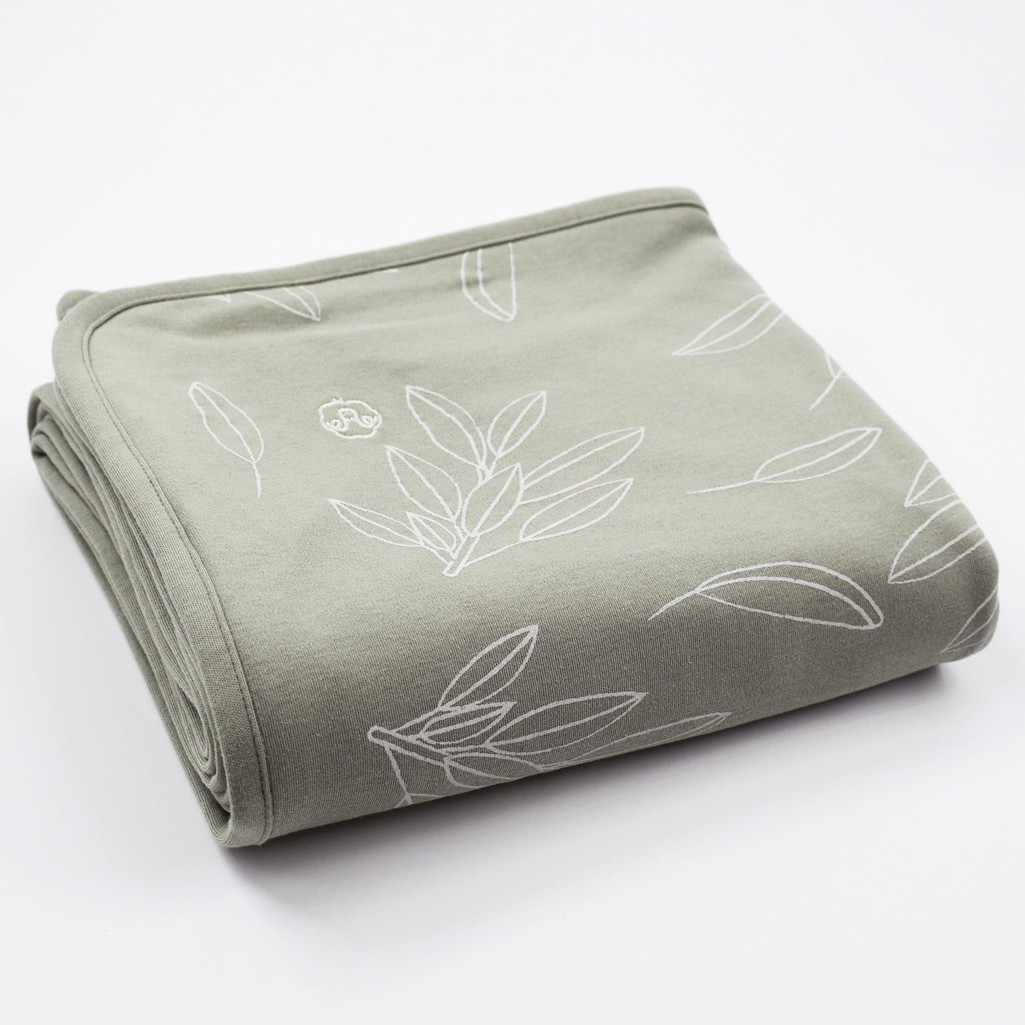 Woolino 4 Season Toddler Blanket - Soft Merino Wool & Organic Cotton Baby Blanket for Boys & Girls - 52.5