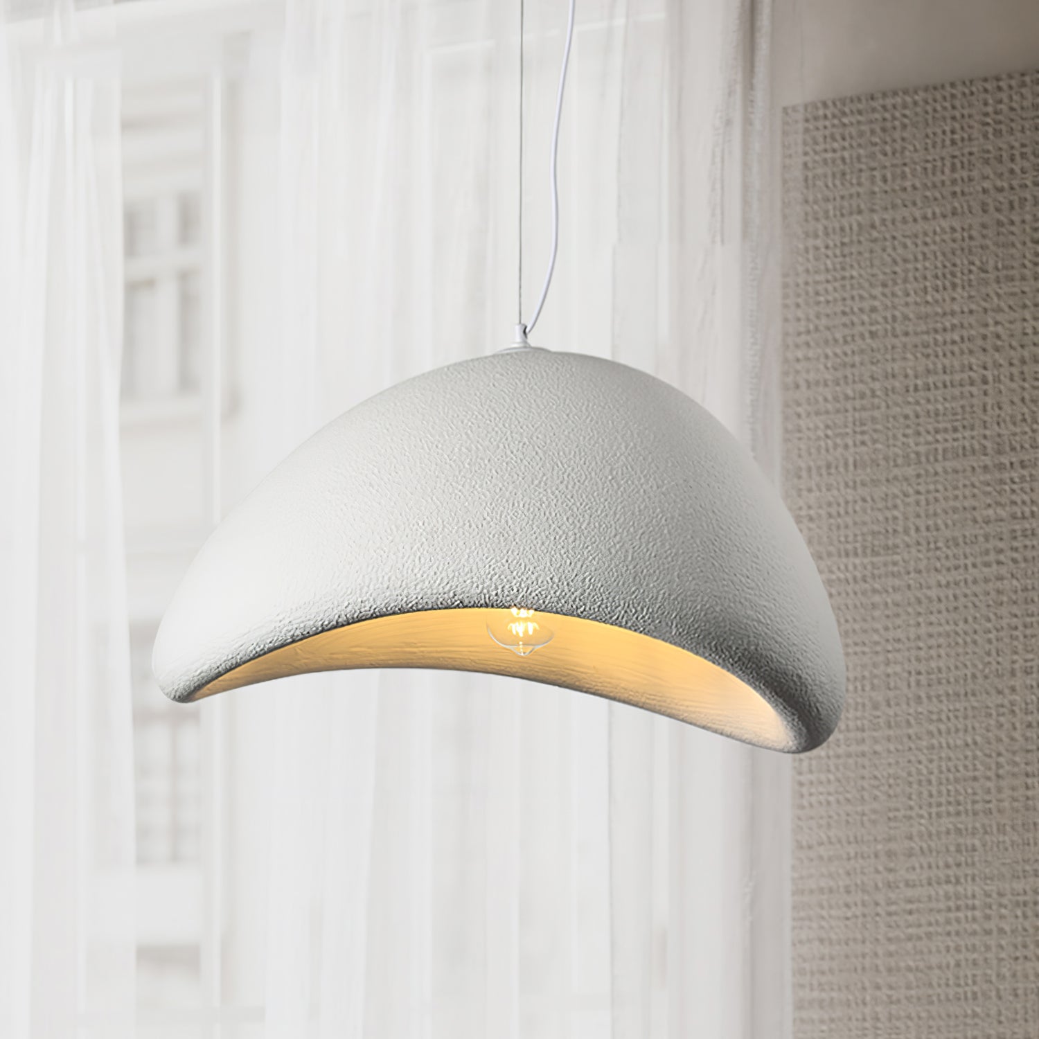 Khmara Halia Pendant Lamp - Modern Boho Ceiling Light Fixture for Living Room, Bedroom & Dining Room Decor