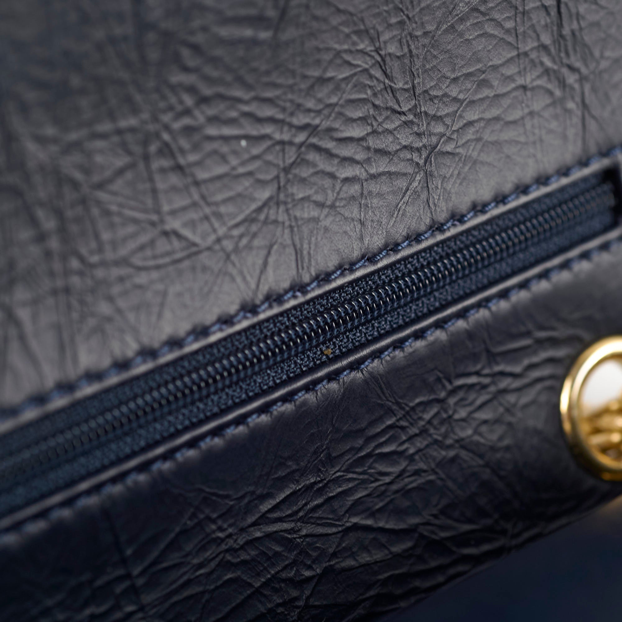 Chanel Reissue 226 Navy Calfskin Leather Handbag - Classic Flap Bag Series 24 | Luxury Designer Purse for Women, Perfect for Work, Evening Events & Special Occasions