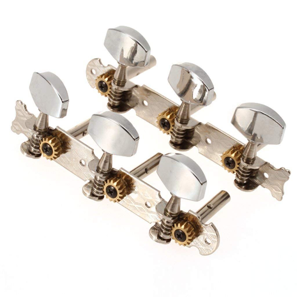 Classical Guitar Tuning Pegs Machine Heads - Premium Replacement Tuners for Classical Guitars | Perfect for Guitar Maintenance & Repair | Ideal for Musicians, Luthiers & Guitar Enthusiasts