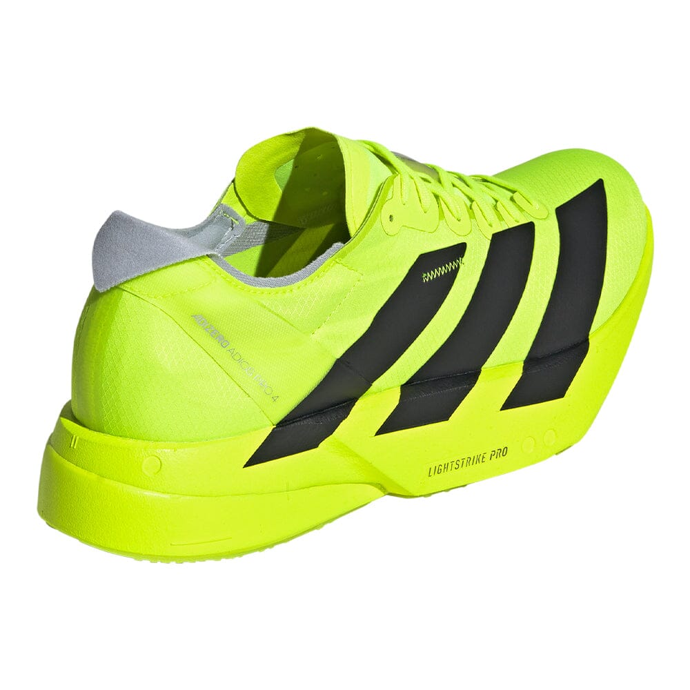 Adidas Adizero Adios Pro 4 Running Shoes for Men - Lightweight Carbon Fiber Racing Sneakers for Marathon & Road Running