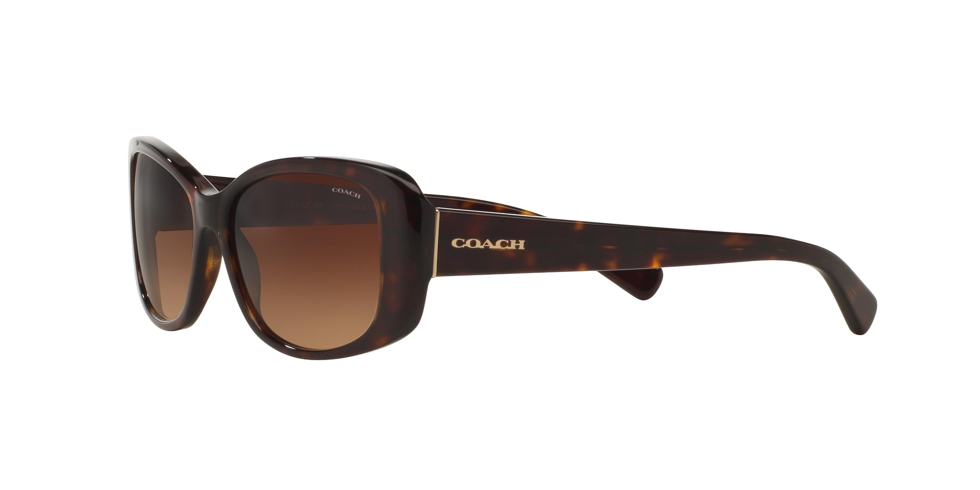 Coach Women's HC8168 Rectangular Sunglasses - UV Protection Fashion Shades for Driving, Beach & Outdoor Activities